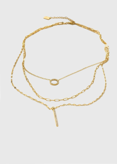 Gregoriana gold-colored necklace 