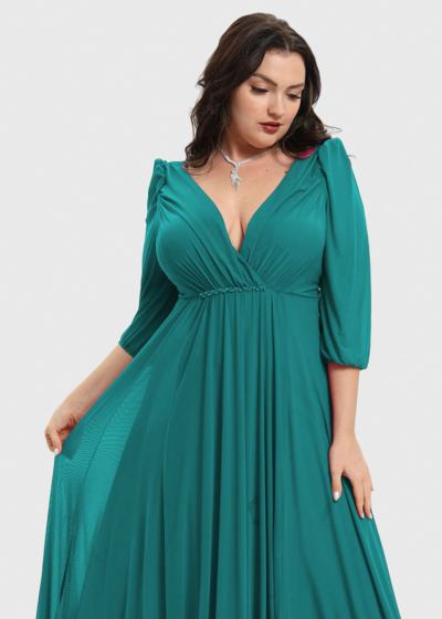 Irade Plus Size long evening dress