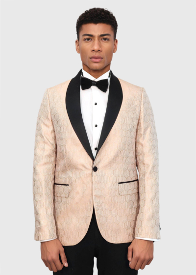 Jeremiah Slim Fit beige suit 