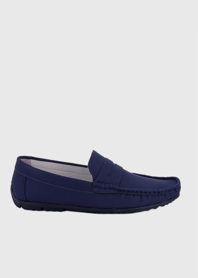 Jason dark blue men's loafers