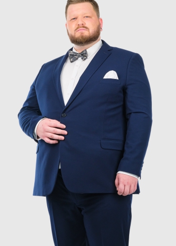 Dave Regular Fit blue suit with wool