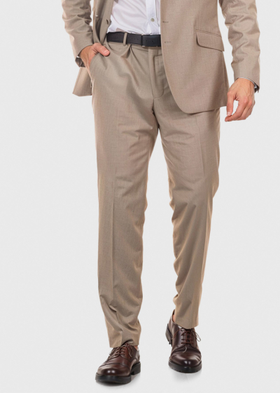 Caspian beige mens pants
