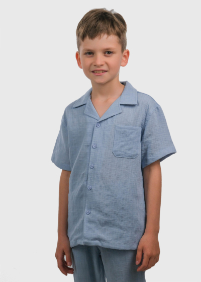 Ciprian light blue suit 