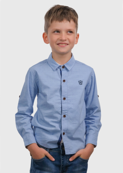 Lucius light blue long sleeve shirt