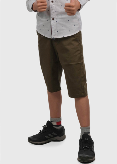 Lovino khaki shorts with pockets