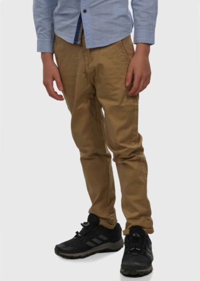 Lars dark beige pants with pockets