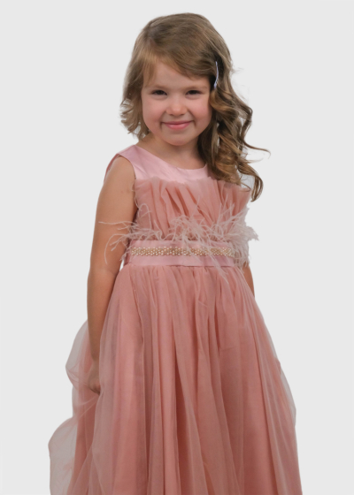 Kisha розовое платье 