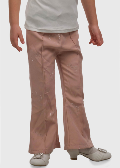 Kardelein pink pants with rhinestones