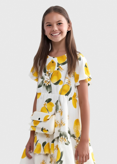 Luciana printed dress