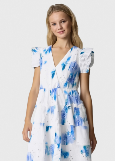 Valērija dress with frill details