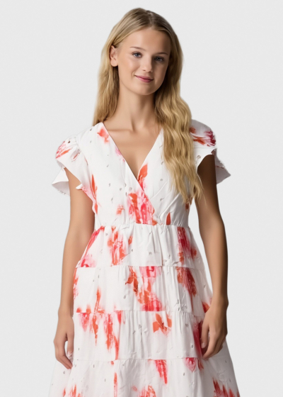 Valērija dress with frill details