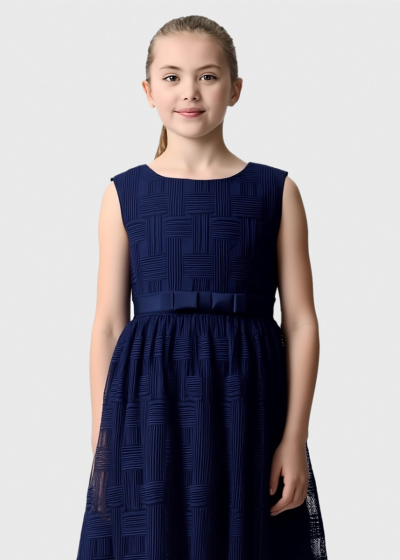 Louise dark blue dress 