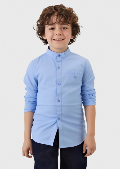 Ban light blue long sleeve shirt