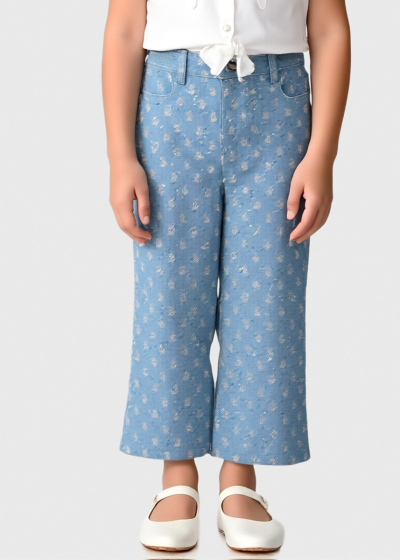 Sabina light blue jeans with sequins