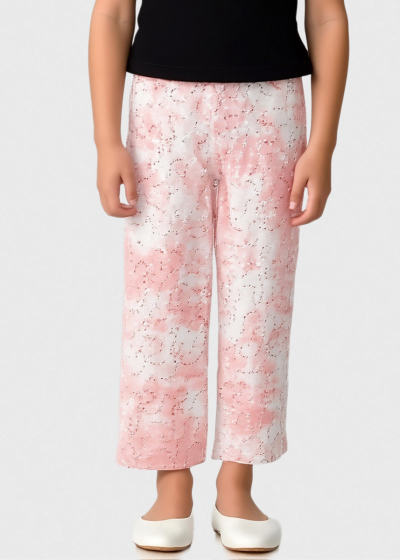 Shiori pink jeans with sequins