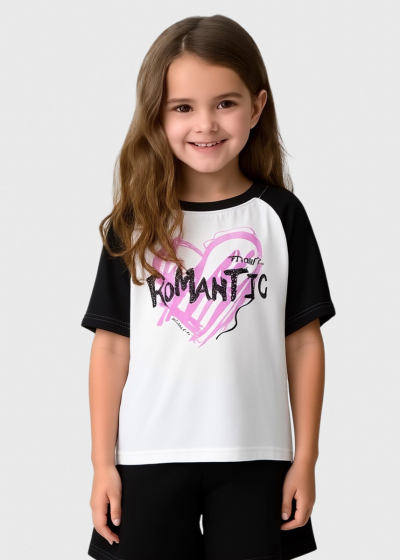 Sandine black suit with print