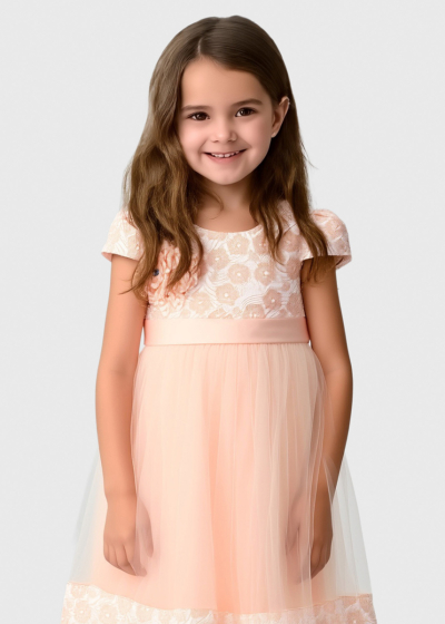 Zehra bēša kleita ar jostu 