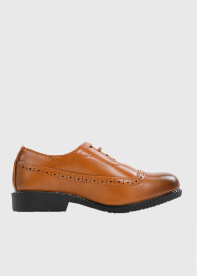 Tory brown lace-up shoes