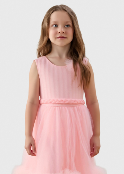 Zelmira pink zipped dress