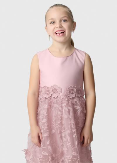 Kamile tumši rozā kleita ar rāvējslēdzēju