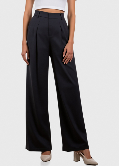 Aigerim black women's wide leg pants
