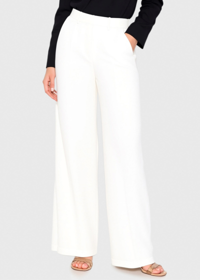 Astara white wide leg pants