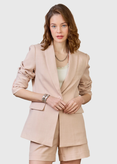 Tala light pink women's blazer