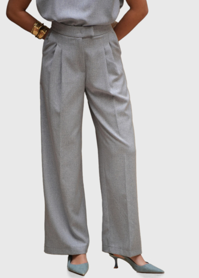 Esra wide leg pants with pockets