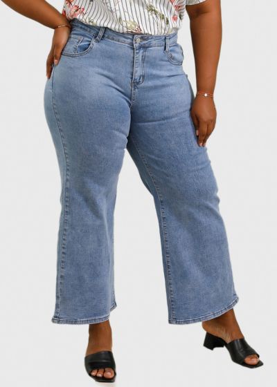 Trudi Plus Size blue jeans