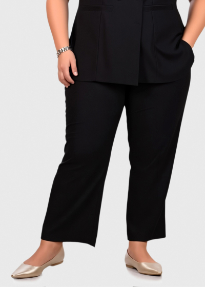 Tefia Plus Size black pants