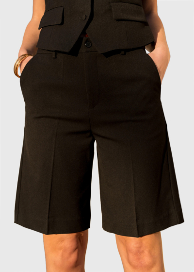 Toriana black womens shorts