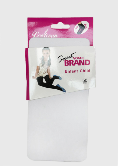 Alessia baltas zeķubikses