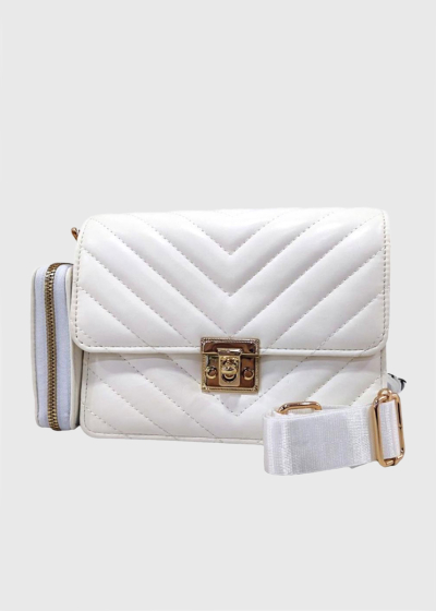 Aylin white clutch
