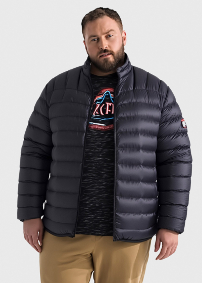 Mauro черная короткая куртка Большого Размера