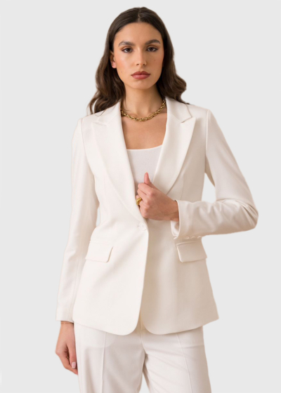 Altina white women's blazer