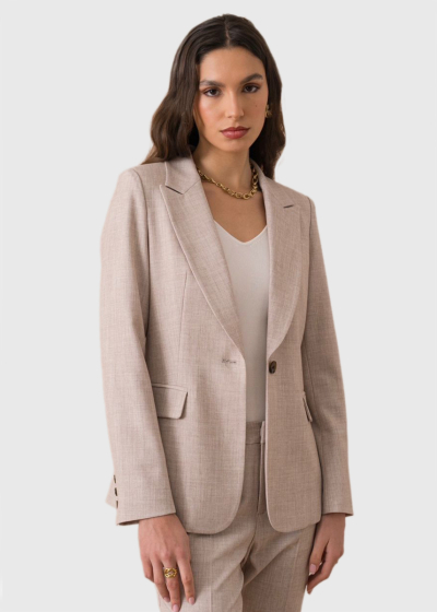 Altina light brown women's blazer