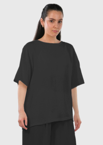 Callisto black oversized suit