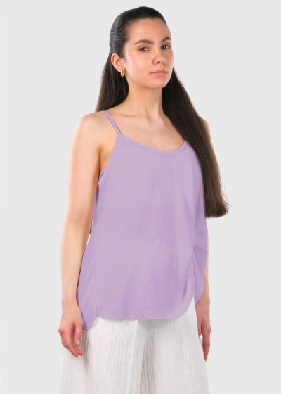 Luna light purple top