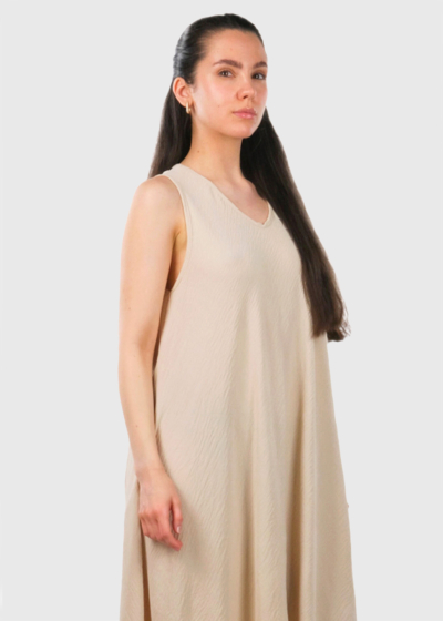 Tala beige oversized dress