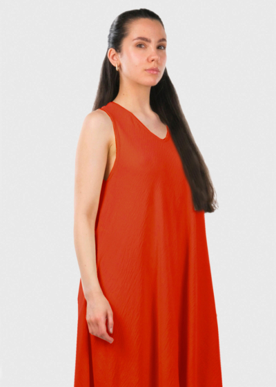 Tala orange oversized dress