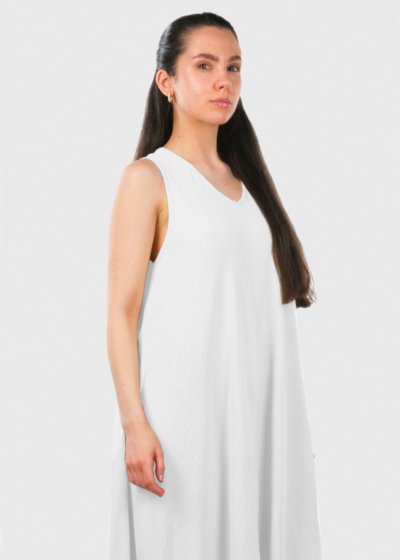 Tala white oversized dress