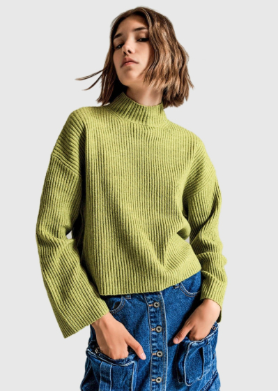 Germana green womens sweater