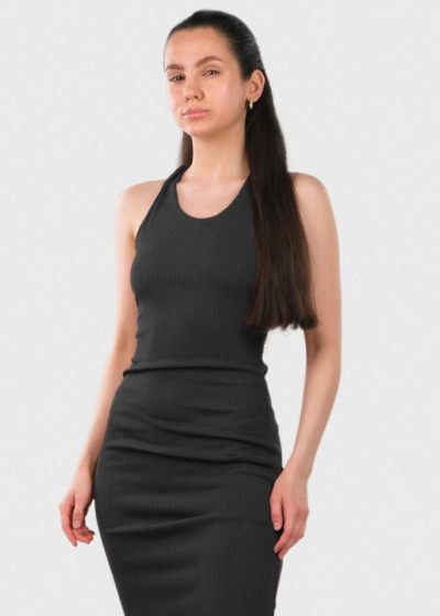 Candle black fitting dress