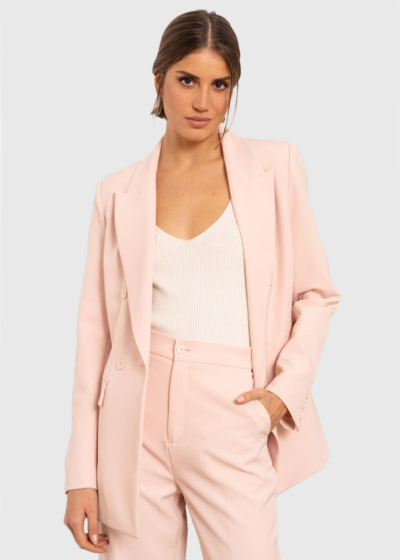Alienor light pink blazer