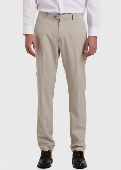 Taylan beige mens classic pants