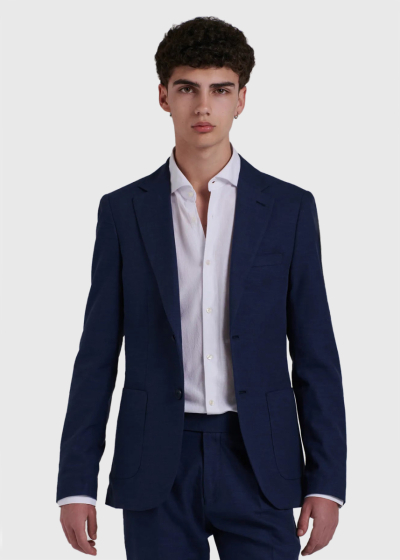 Timur dark blue men's blazer