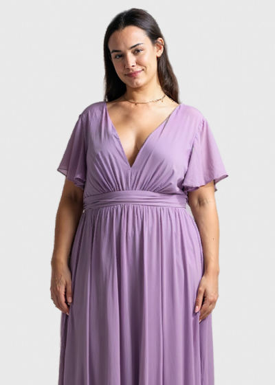 Ishani Plus Size long evening dress