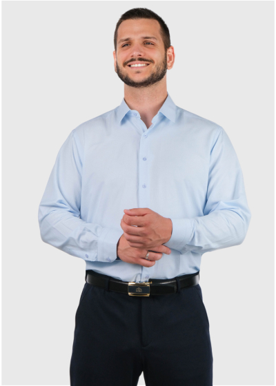 Firas light blue mens shirt