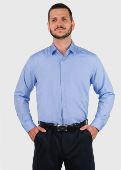 Firas blue mens shirt