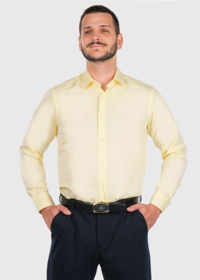 Ferris yellow mens shirt